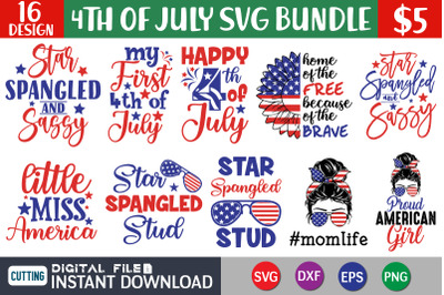 4th of July SVG Bundle