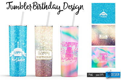 Birthday Tumblers | Birthday Tumbler Sublimation | PNG 20 Oz Tumbler |