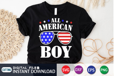 All American Boy SVG