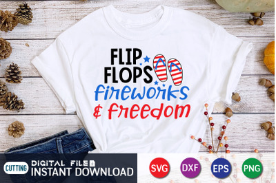 Fire Flops Fireworks&amp;amp;Freedom SVG