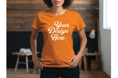 Bella Canvas 3001 T-shirt Mockups&2C; Bella Canvas Girl Mockups&2C; Digital