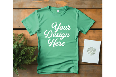 Bella Canvas 3001 T-shirt Mockups, Bella Canvas Girl Mockups, Digital