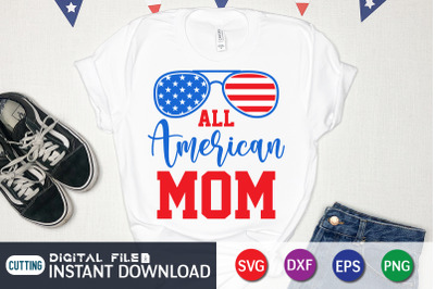 All American Mom SVG