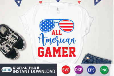 All American Gamer SVG