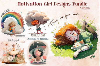 Motivation Girl Designs Bundle