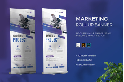 Marketing - Roll Up Banner