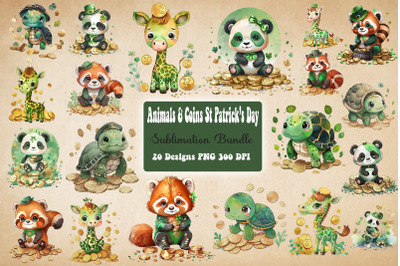 Animals &amp; Gold Coins St Patrick&#039;s Day Bundle