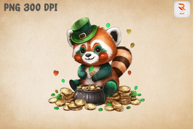 Red Panda &amp;amp; Coins St Patrick&amp;&23;039;s Day 2