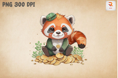 Red Panda &amp;amp; Coins St Patrick&amp;&23;039;s Day 3