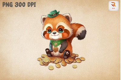 Red Panda &amp;amp; Coins St Patrick&amp;&23;039;s Day 4