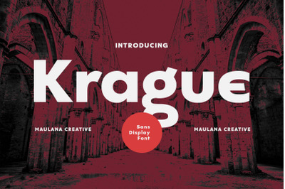 Krague Sans Display Font