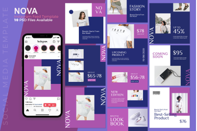 Nova Fashion - Instagram Post Template