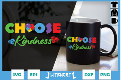 Choose kindness Autism Awareness Puzzle