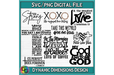 Christian svg bundle, Religious svg, Scripture svg, Bible Verse svg, B