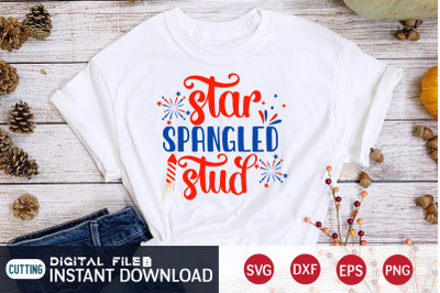 Star Spangled Stud SVG
