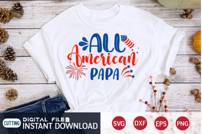 All American Papa SVG