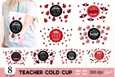 Teacher Life, Teacher Quotes Cold Cup Bundle. Venti Cold Cup
