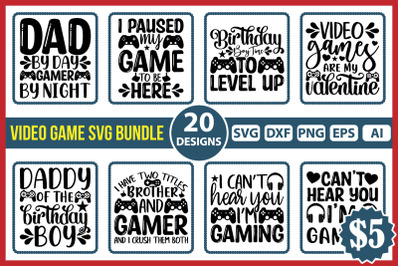Video Game SVG Bundle