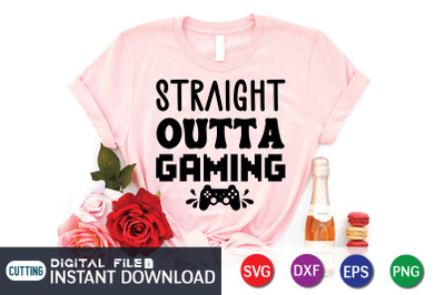 Straight Outta Gaming SVG