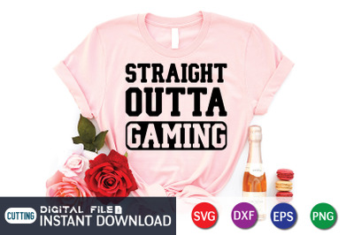 Straight Outta Gaming SVG