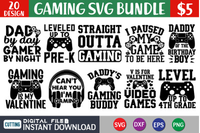 Gaming SVG Bundle