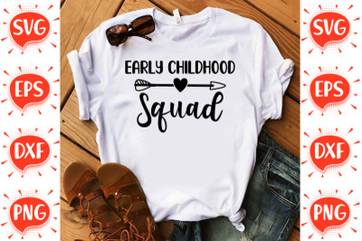 Early Childhood Squad SVG