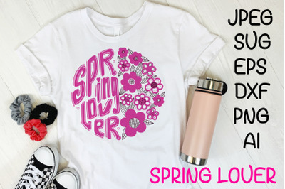 SPRING LOVER - SUBLIMATION PRINT CLIPART