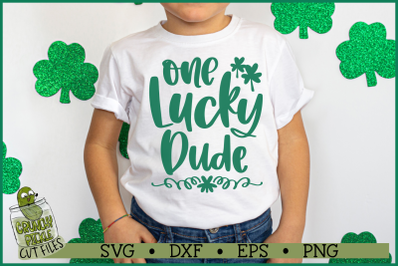 One Lucky Dude SVG File