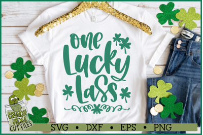 One Lucky Lass SVG File