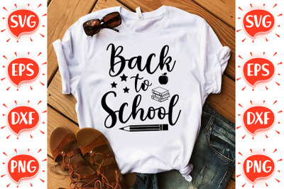 Back to School SVG