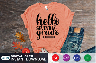 Hello Seventh Grade SVG
