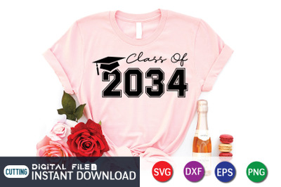 Class of 2034 SVG