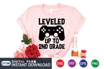 Level up to 2nd Grade SVG