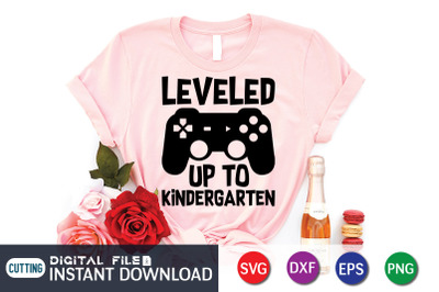 Level up to 4th Kindergarten SVG