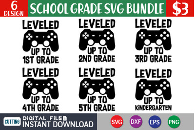 School Grade SVG Bundle