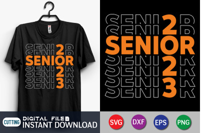 Grade Retro Senior 2023 SVG