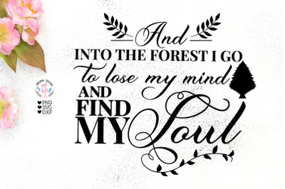 And into the Forest I Go To Lose My Mind - Camp Cut File
