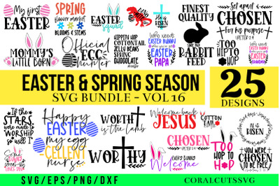 Easter and Spring Season SVG Design Bundle