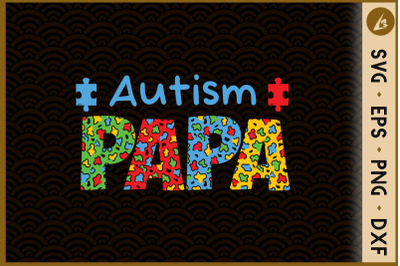 Autism Dad Autism Papa Puzzle