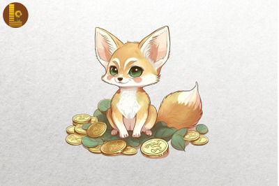 Cute Fox &amp;amp; Coins St Patrick&amp;&23;039;s Day 2