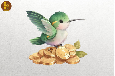 Hummingbird &amp;amp; Coins St Patrick&amp;&23;039;s Day