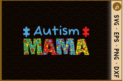 Autism Mom Autism Mama Puzzle