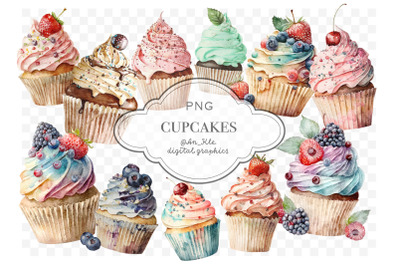 Cupcakes clipart