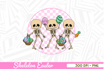 Retro Skeleton Easter Squad