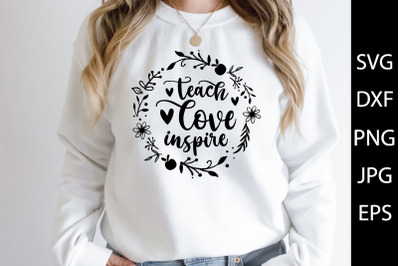 Teach love inspire