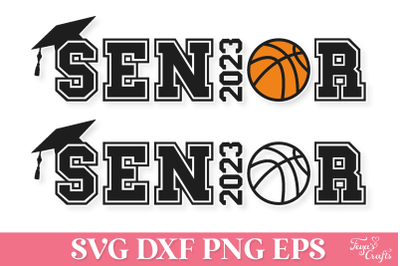 Basketball Senior 2023 SVG