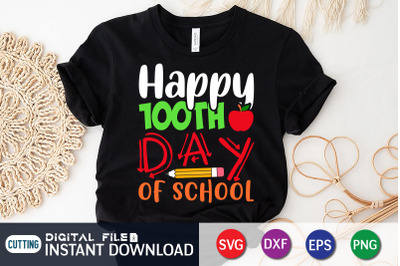 Happy 100th Day of School SVG