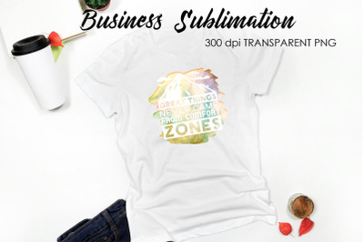 Business Quotes Sublimation | T-Shirt Design | Business Design