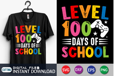 Level 100 Days of School SVG