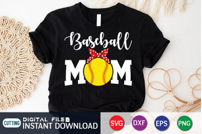 Baseball Mom SVG